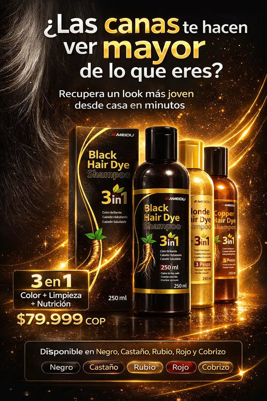 Shampoo de Henna cubre canas