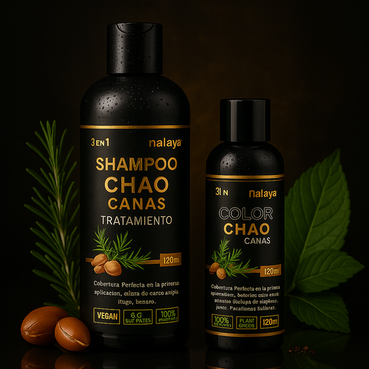 SHAMPOO CHAO  CANAS +TRATMIENTO